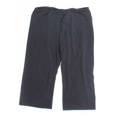 Marika Athletic Capri Leggings Pants Women Size M Navy Blue