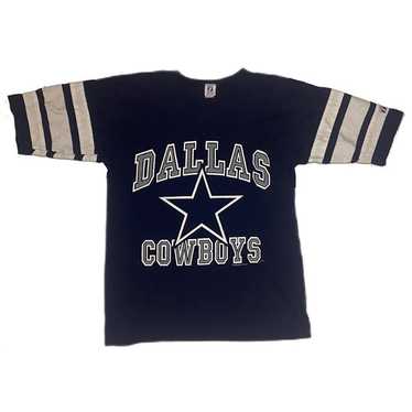 VTG Dallas Cowboys Shirt Mens Size Large Blue Log… - image 1