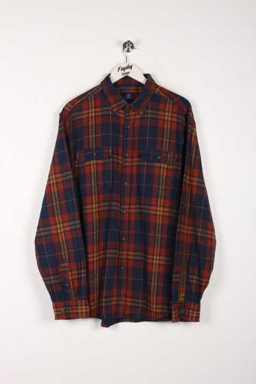 Vintage Plaid Flannel Shirt XL