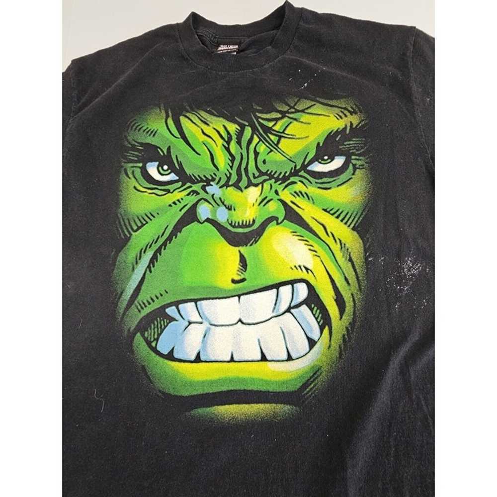 Vintage Marvel Mad Engine Incredible Hulk Mens La… - image 2
