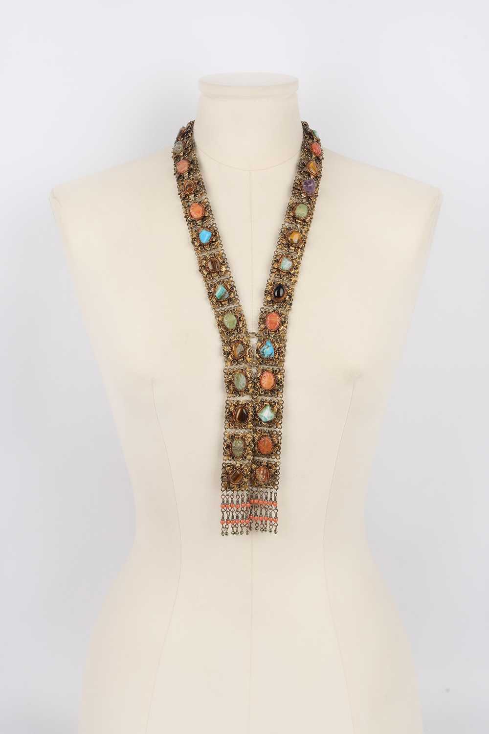 Yves Saint Laurent necklace Haute Couture - image 3