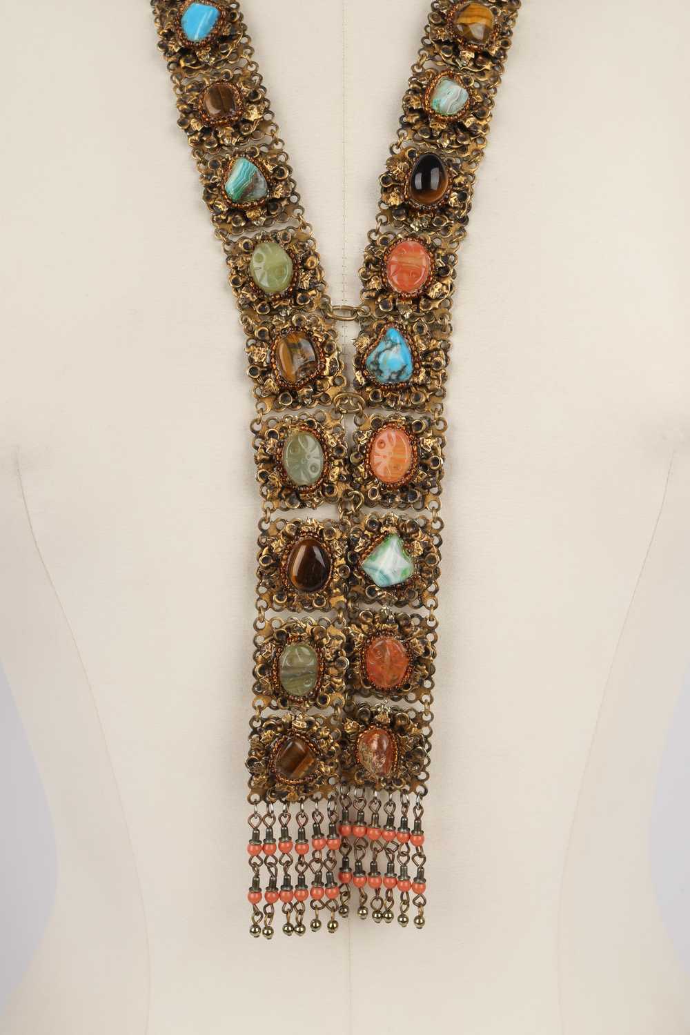 Yves Saint Laurent necklace Haute Couture - image 4