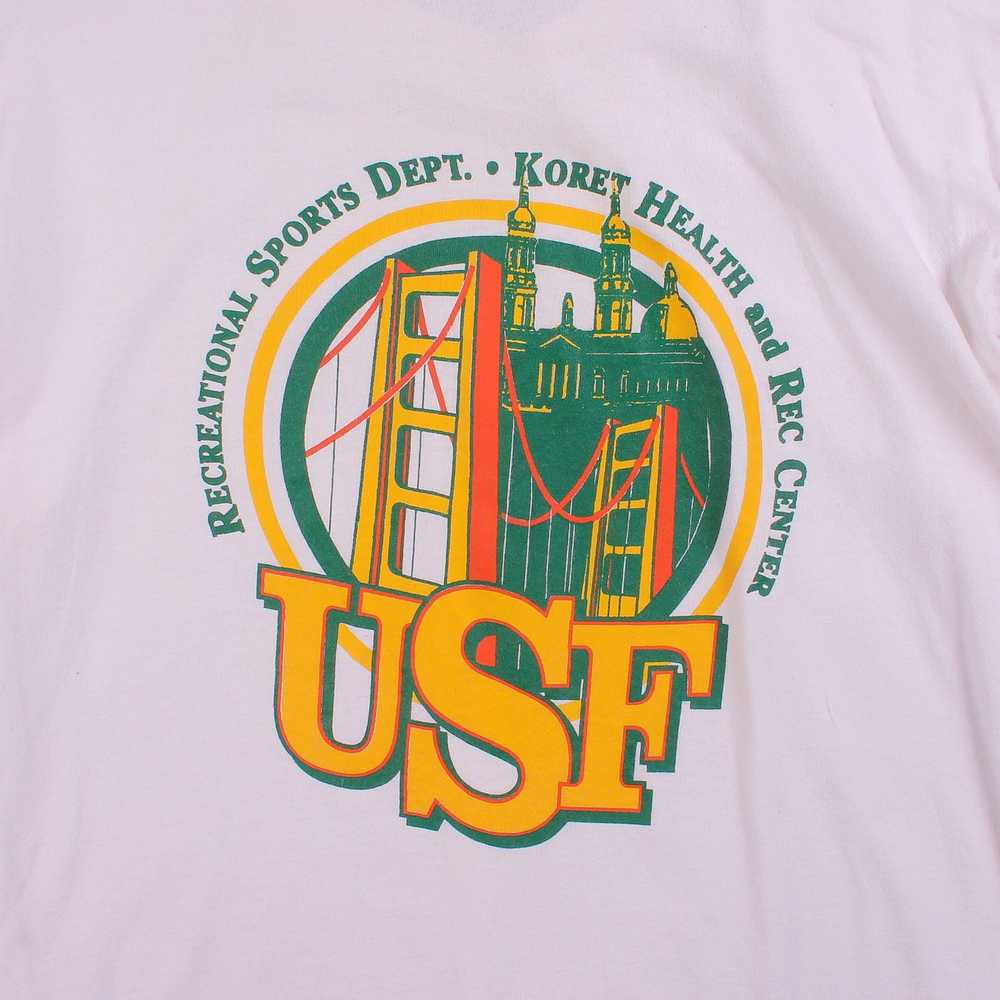 Vintage 'USF Staff' T-Shirt - image 4