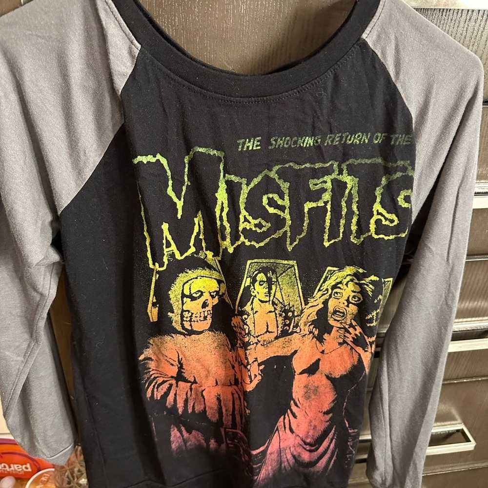 Vntge Misfits long sleeve shirt - image 1
