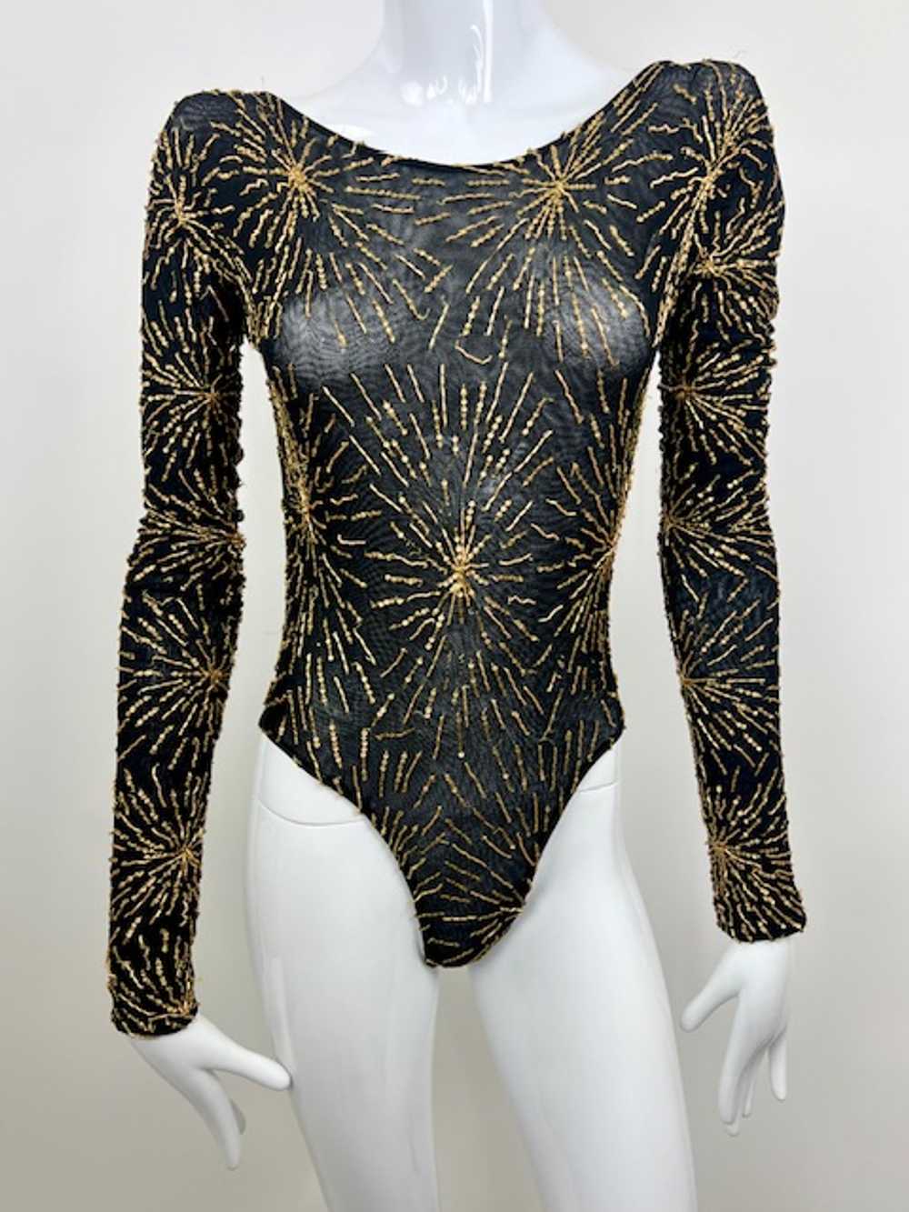 Giorgio di Sant’ Angelo 70s Embellished Gold Star… - image 6