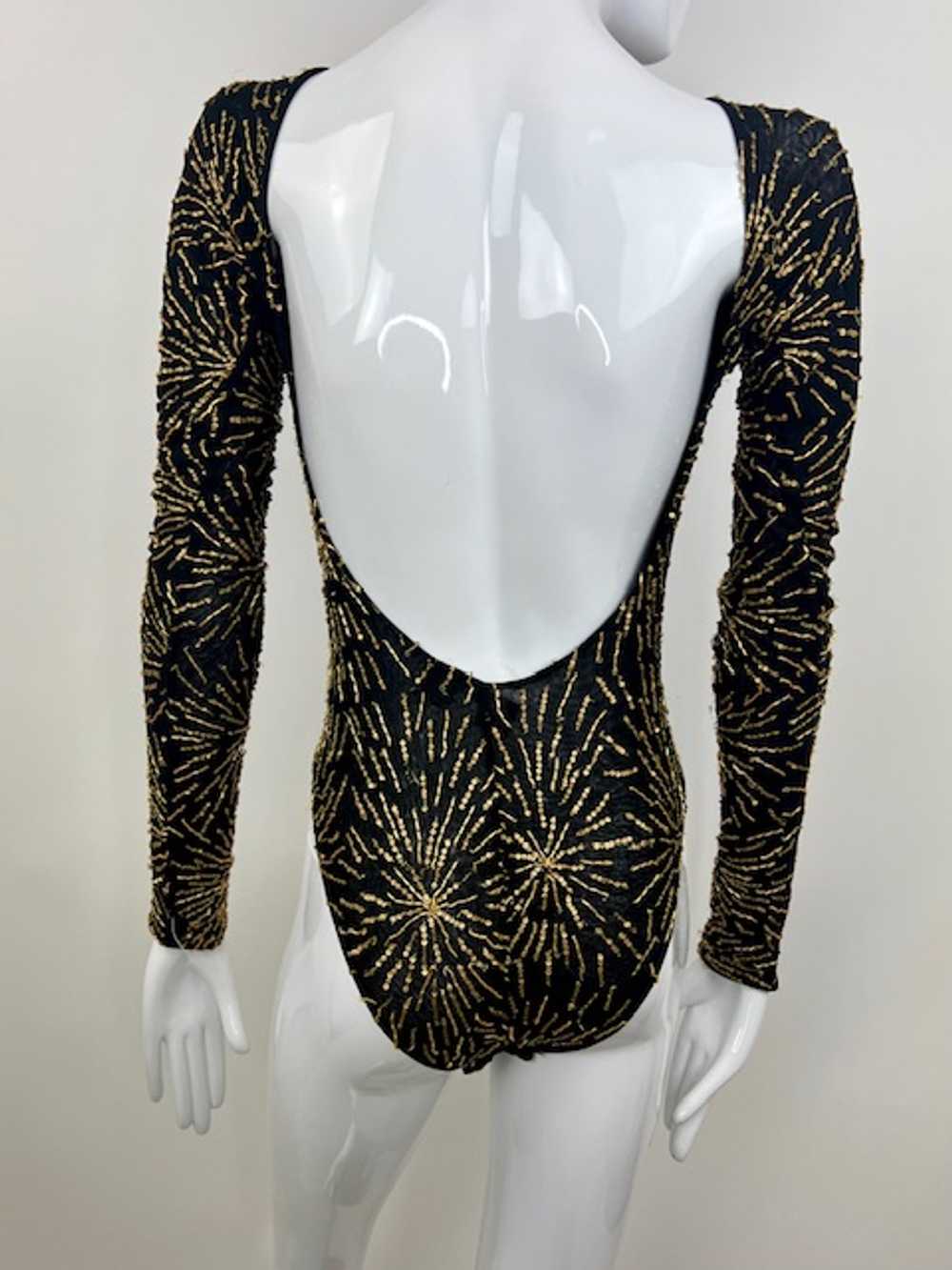 Giorgio di Sant’ Angelo 70s Embellished Gold Star… - image 8