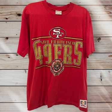 Vintage San Francisco 49ERS Nutmeg Shirt Large Si… - image 1