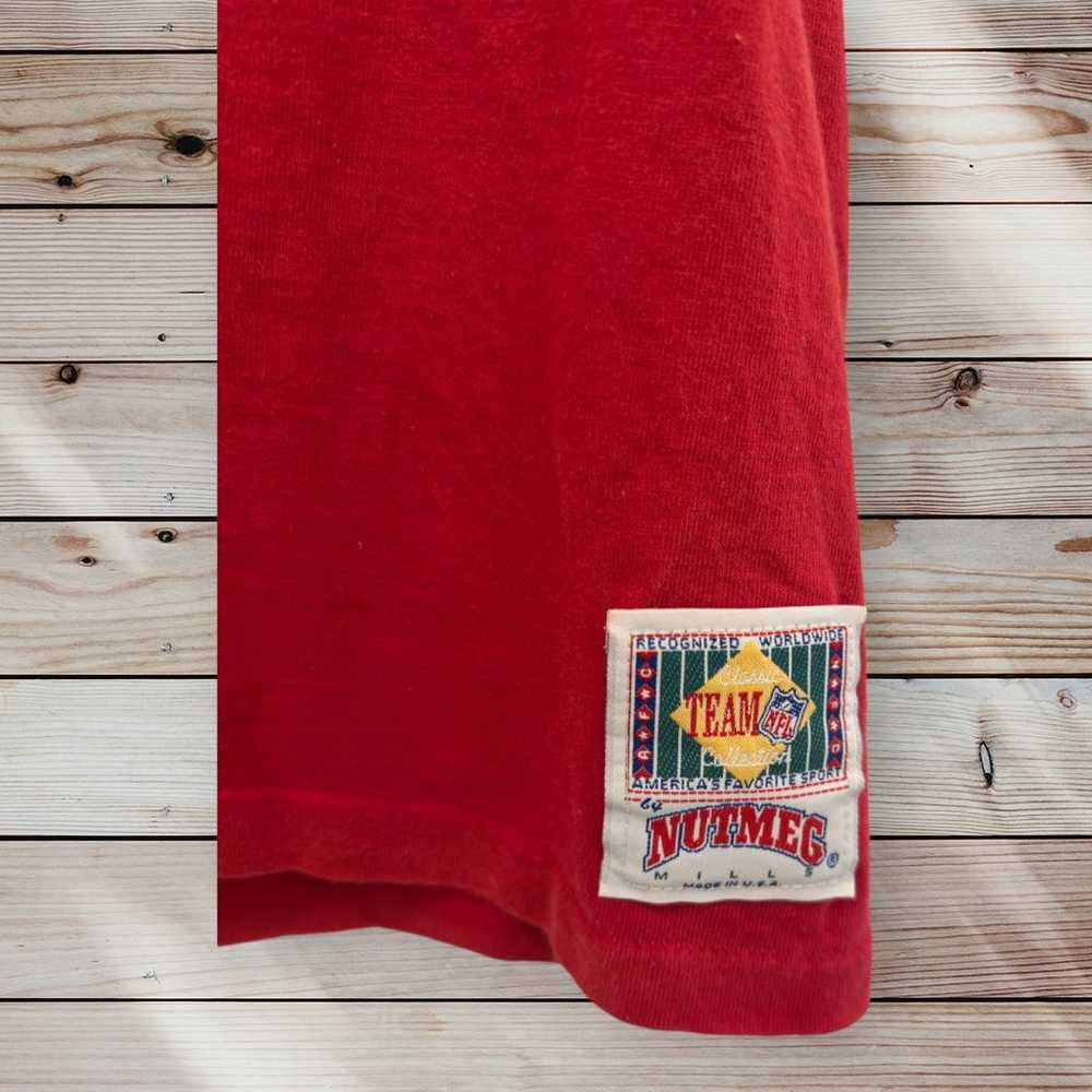 Vintage San Francisco 49ERS Nutmeg Shirt Large Si… - image 5