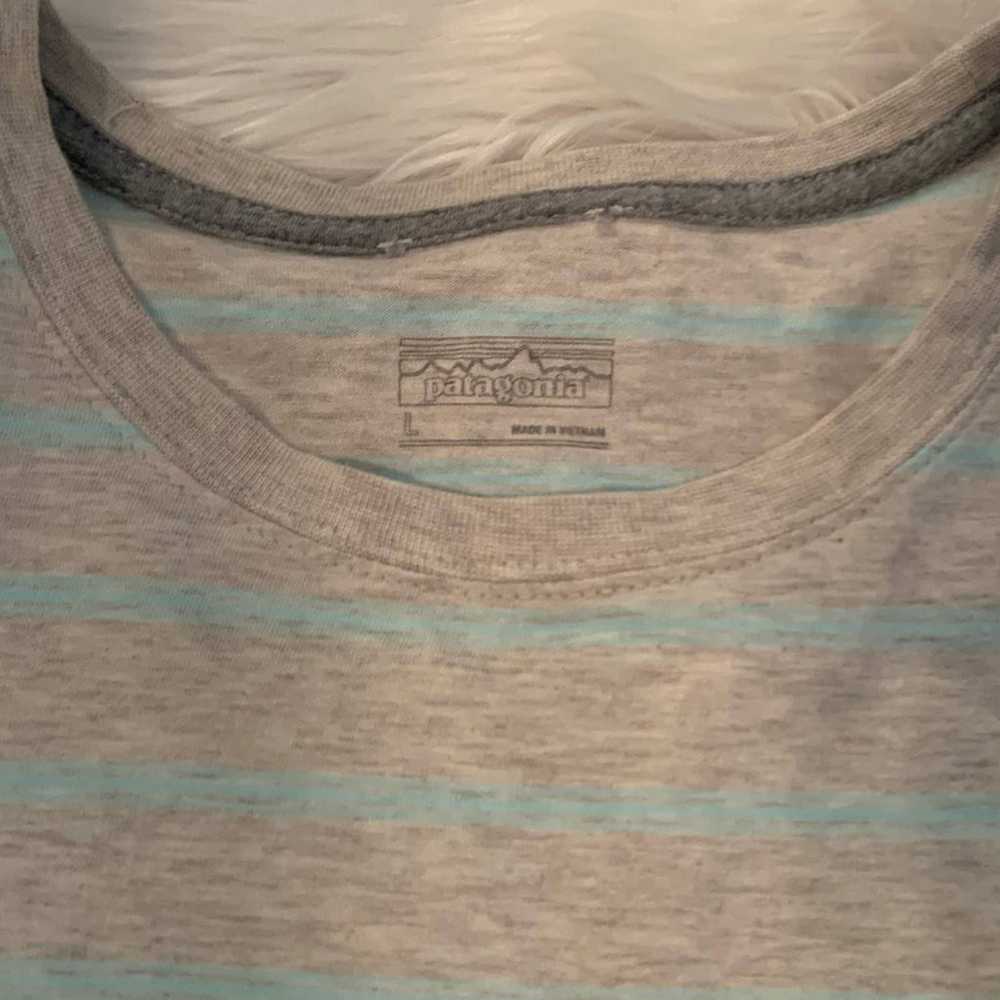Patagonia Striped Cotton Shirt L - image 3