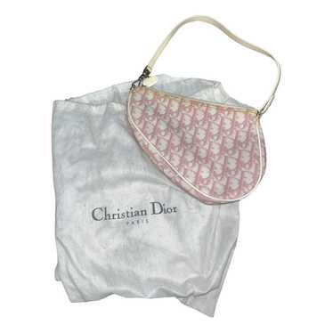 Dior Saddle vintage Classic cloth handbag - image 1