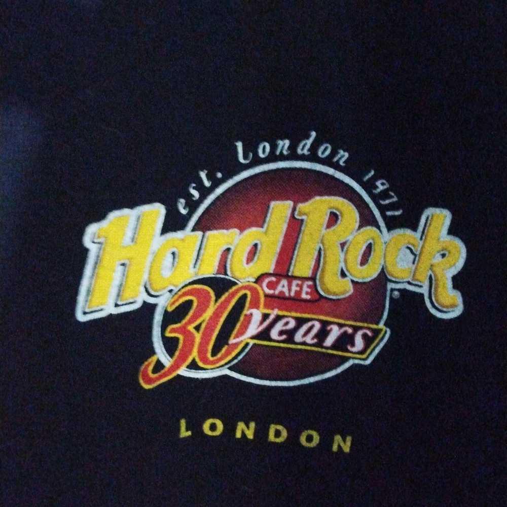 Vintage Hard Rock Cafe 30 Year London Music For L… - image 1