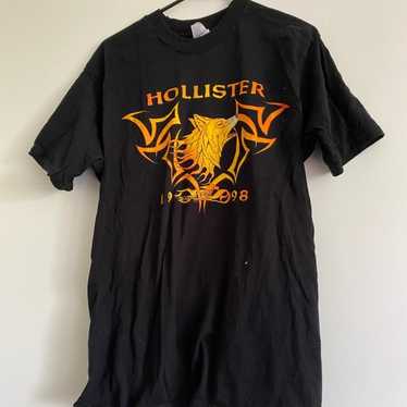 hollister 1998 fruit of the loom large graphic tee - image 1