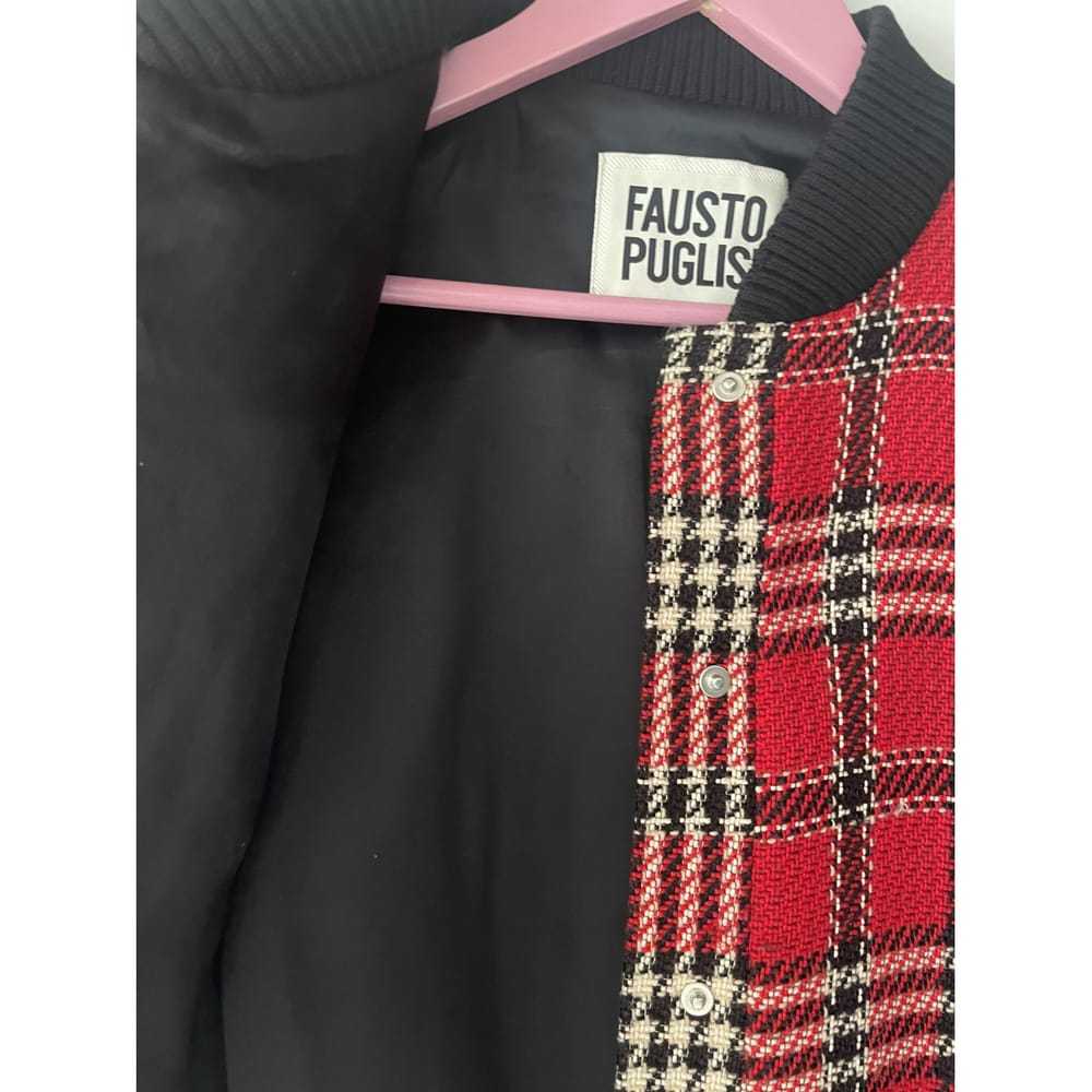 Fausto Puglisi Leather biker jacket - image 10