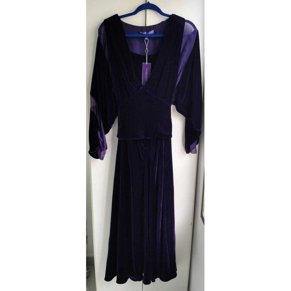 Ralph Lauren Collection Velvet mid-length dress - image 11