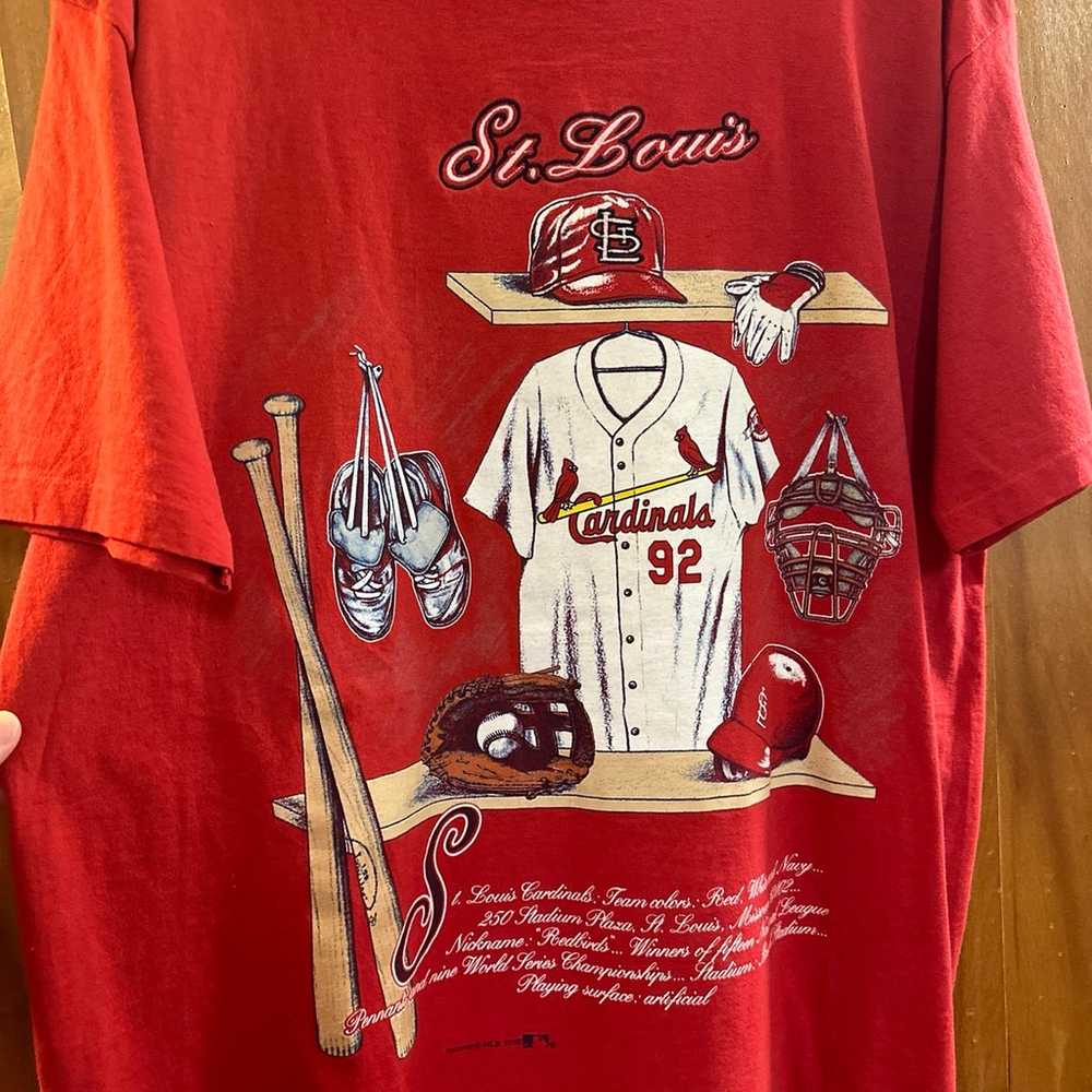 Vintage St Louis Cardinals Shirt - image 2