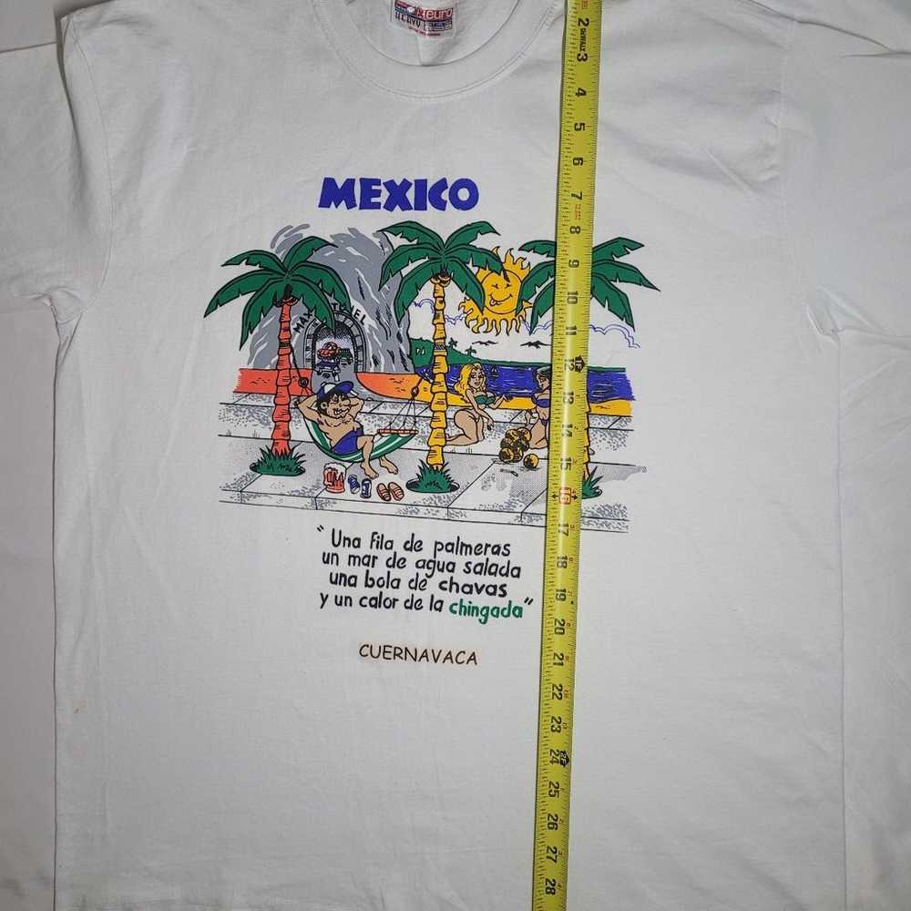 Vintage 90s Cuernavaca, Mexico Vacation Shirt - image 4