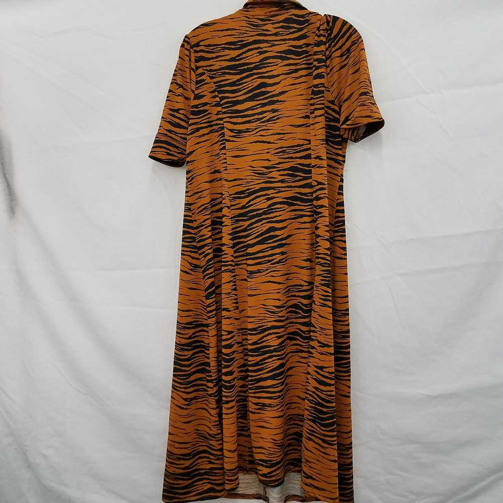 ASOS Zebra Midi Dress Size 12 - image 4