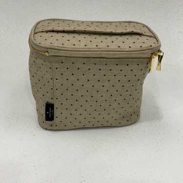 Kate Spade Womens Beige Polka Dot Insulated Light… - image 1