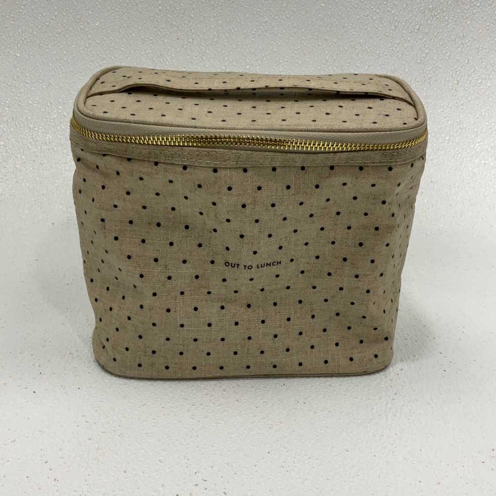 Kate Spade Womens Beige Polka Dot Insulated Light… - image 2