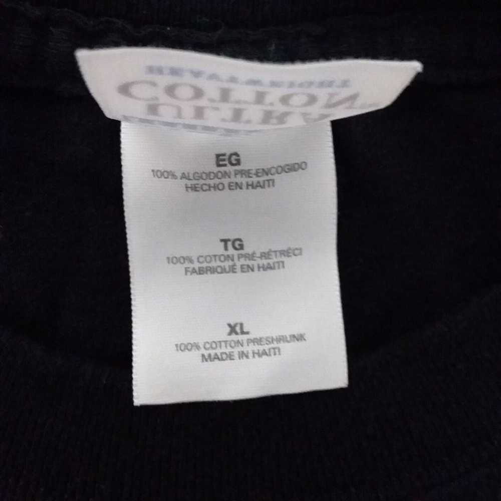 Gildan Wingnut T Shirt XL Black Ultra Cotton Heav… - image 6