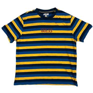 Guess Originals Men Short Sleeve Crewneck Striped… - image 1