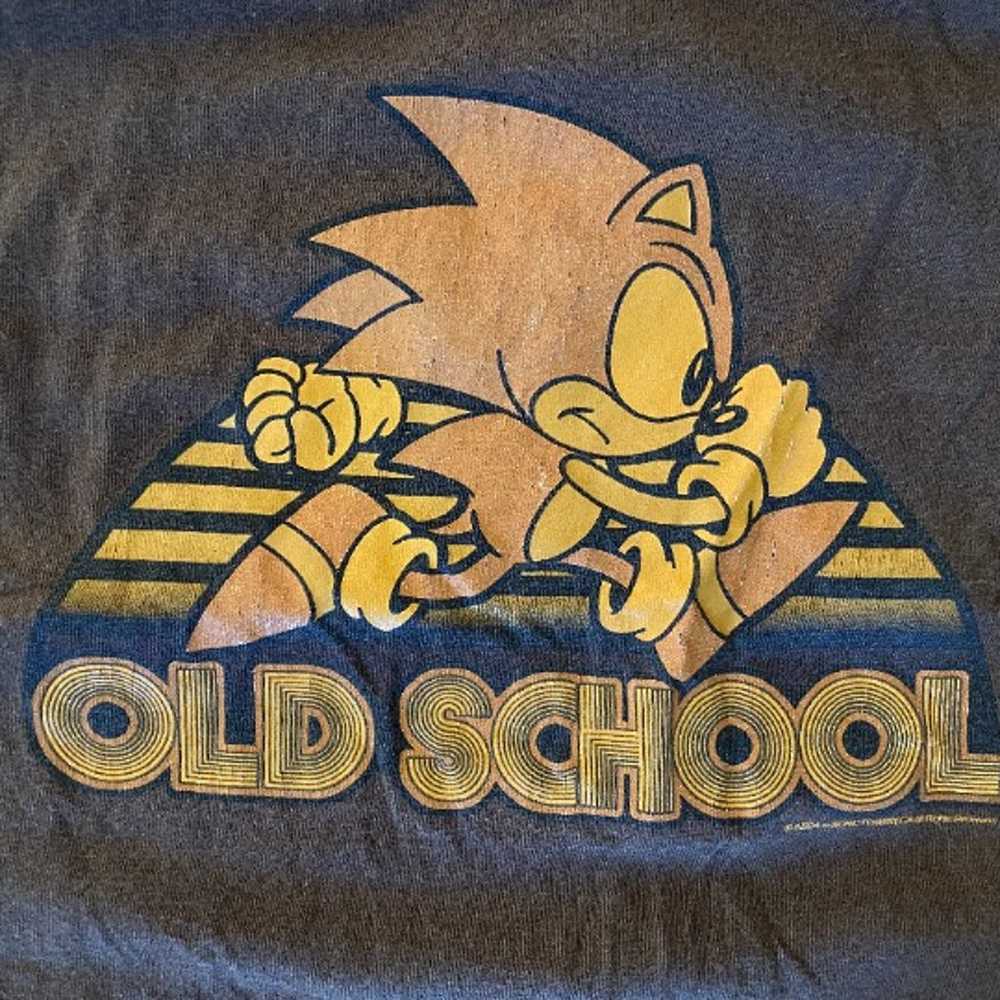 Vintage Sonic The Hedgehog Brown Shirt Size XL - image 2