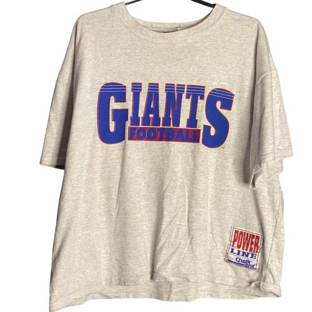Vintage 1990’s Men’s Crop Top New York Giants - image 1