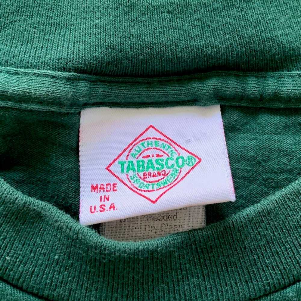 Vintage 1993 Size XL Made in USA Tabasco 125th An… - image 3