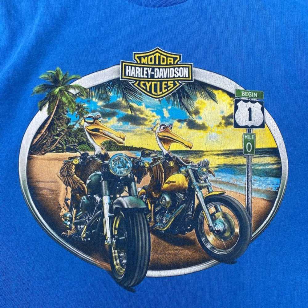 Harley Davidson Key West Florida Double Sided T-S… - image 3