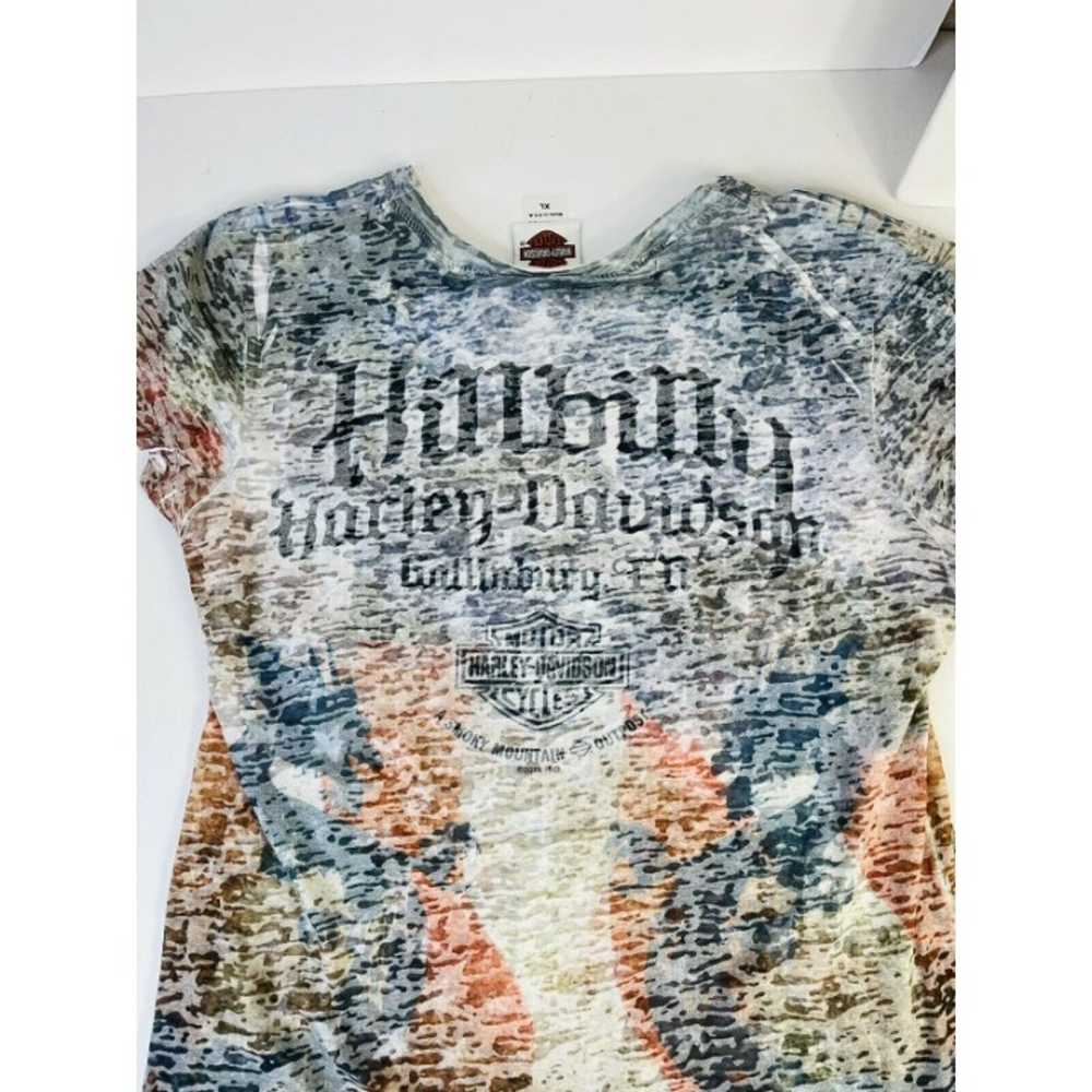 Harley Davidson Womens XL Hillbilly Soaring Eagle… - image 4