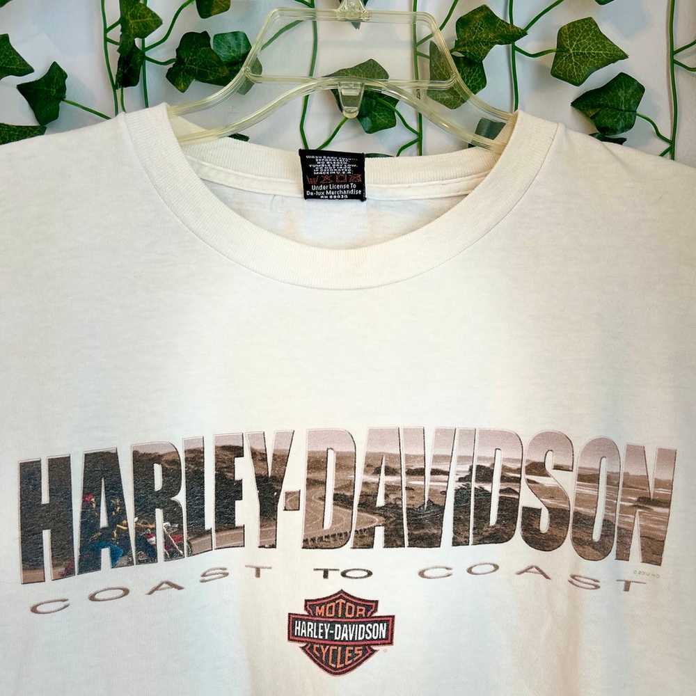HARLEY-DAVIDSON | WHITE HARLEY T-SHIRT (2XL) - image 3