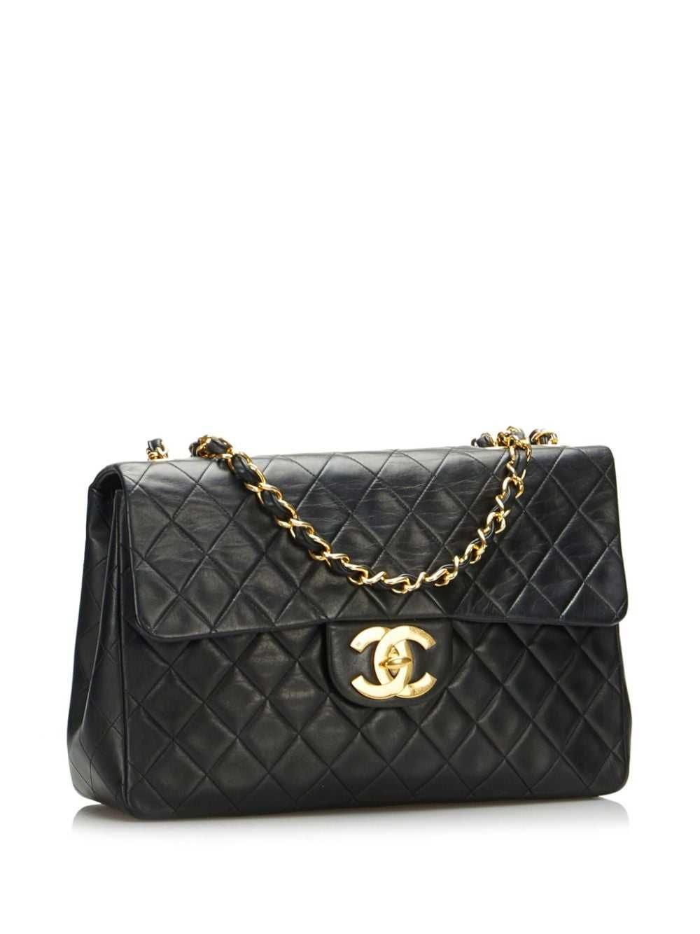 CHANEL Pre-Owned 1994-1996 Jumbo Classic Flap sho… - image 3