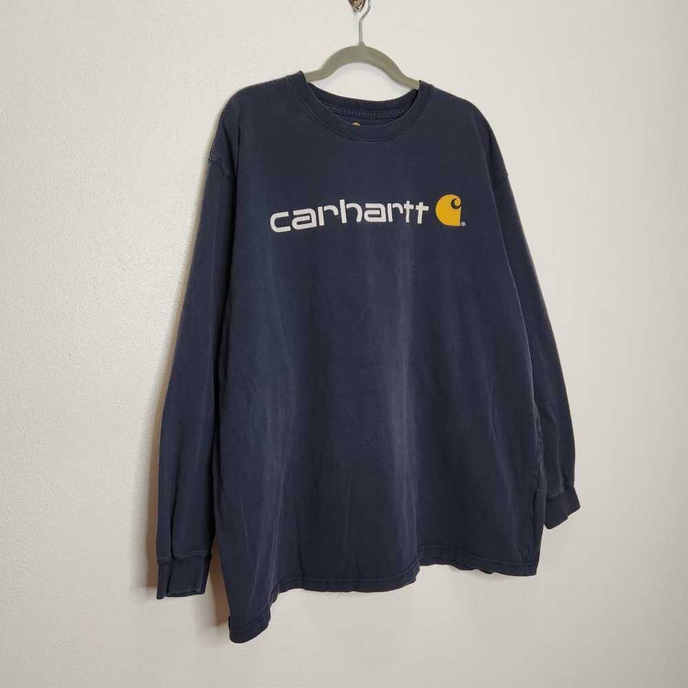 Carhartt Long Sleeve 2XL Double Sided Workwear St… - image 2