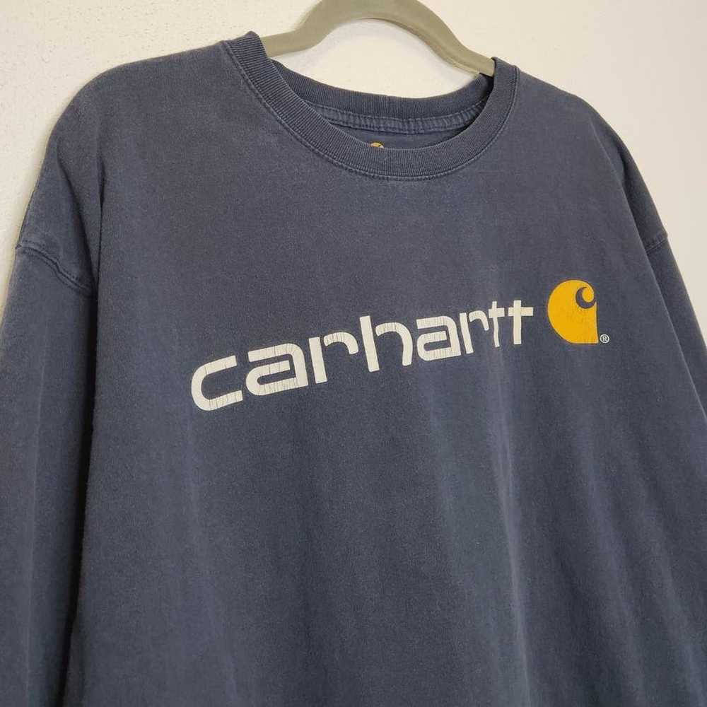 Carhartt Long Sleeve 2XL Double Sided Workwear St… - image 3