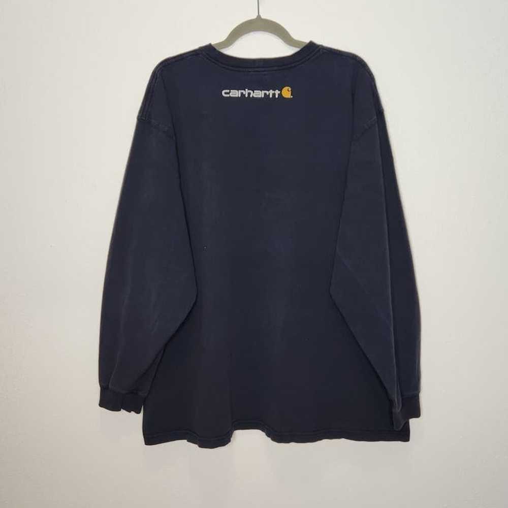 Carhartt Long Sleeve 2XL Double Sided Workwear St… - image 5