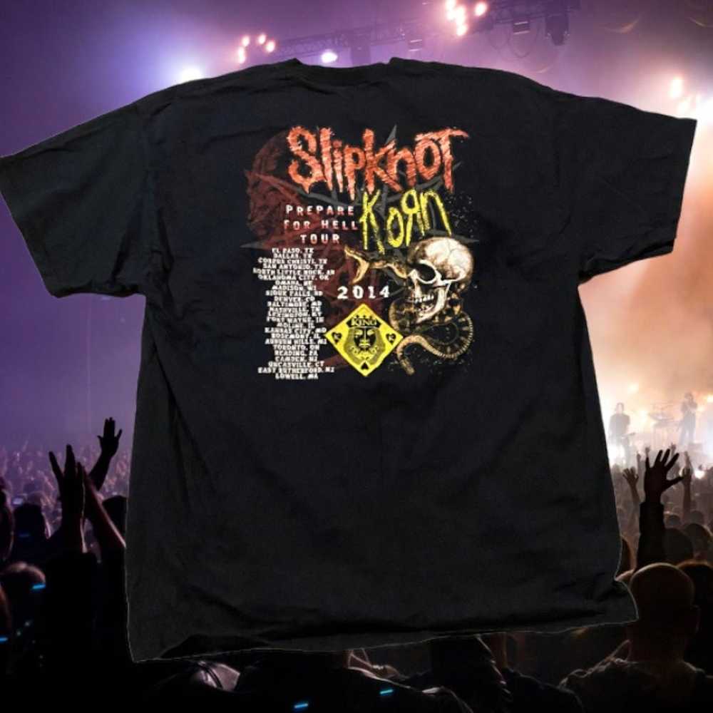 Slipknot KORN prepare for hell double sided tour … - image 2
