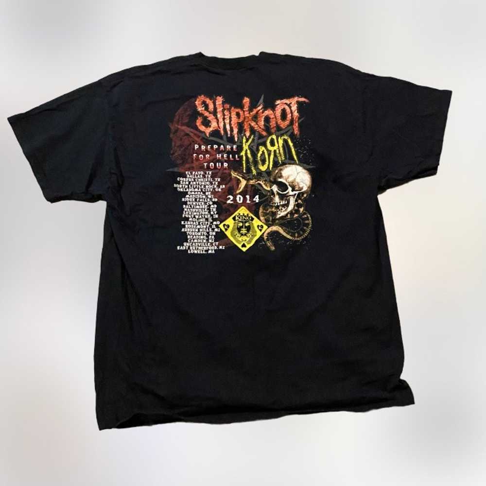 Slipknot KORN prepare for hell double sided tour … - image 6