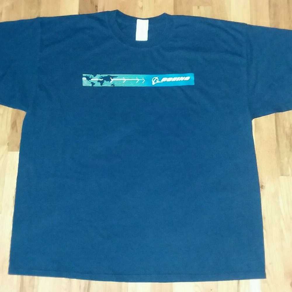 vintage Boeing Space Aerospace Logo t sh - image 2