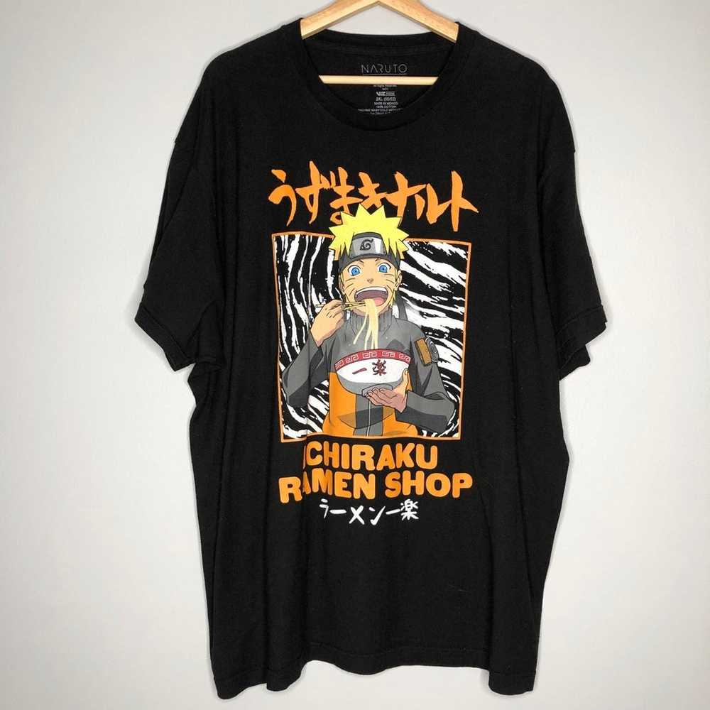 Naruto Eats Noodles Ichiraku Ramen Shop Graphic T… - image 3