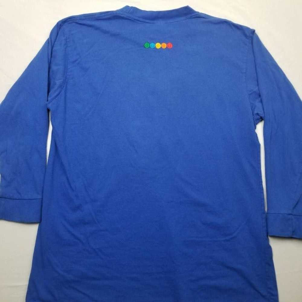 Coogi Mens T-shirt Blue Long Sleeve Size - image 7
