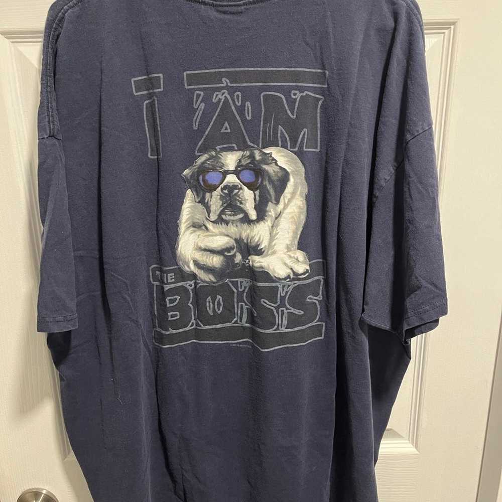 Vintage 2003 big dog I’m the boss T-shirt size 3X… - image 3