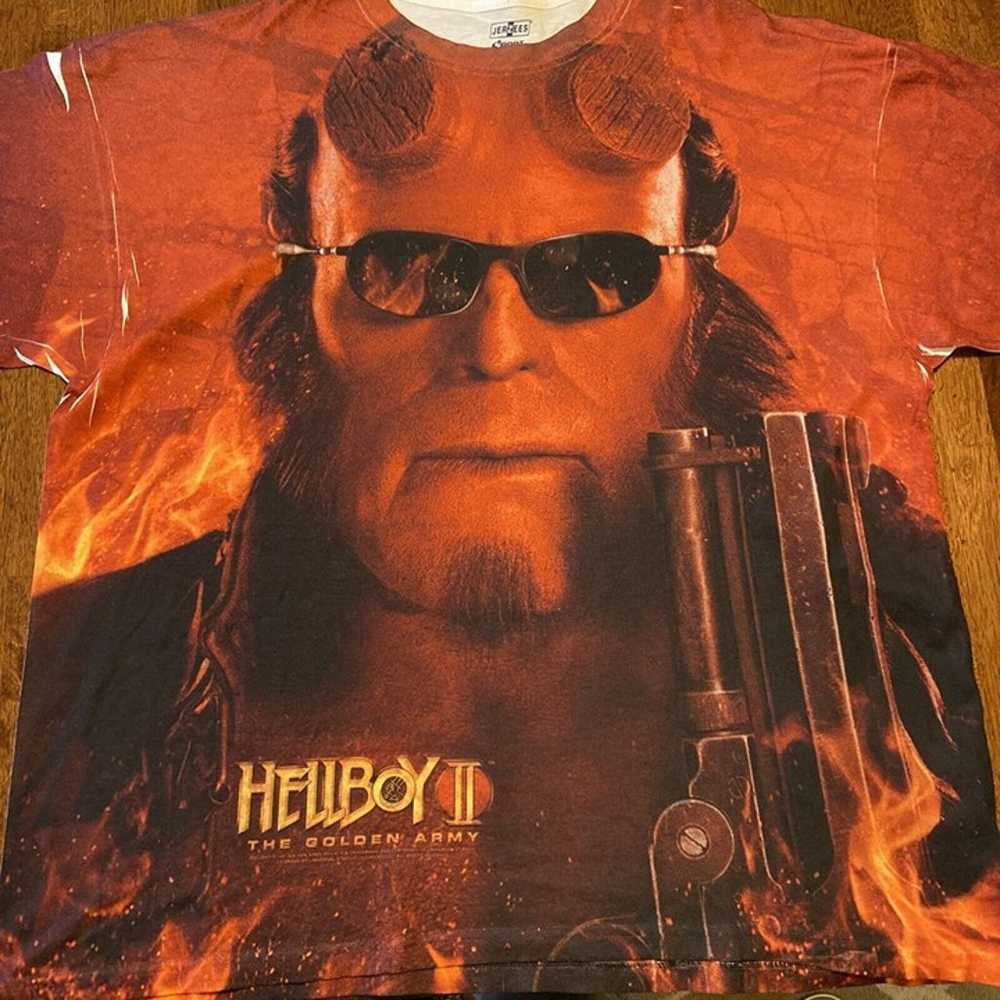 Hellboy 2 Movie Promo Shirt - Full Front Print - … - image 2