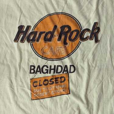 1990s Hard Rock Cafe Baghdad Parody Shirt - image 1