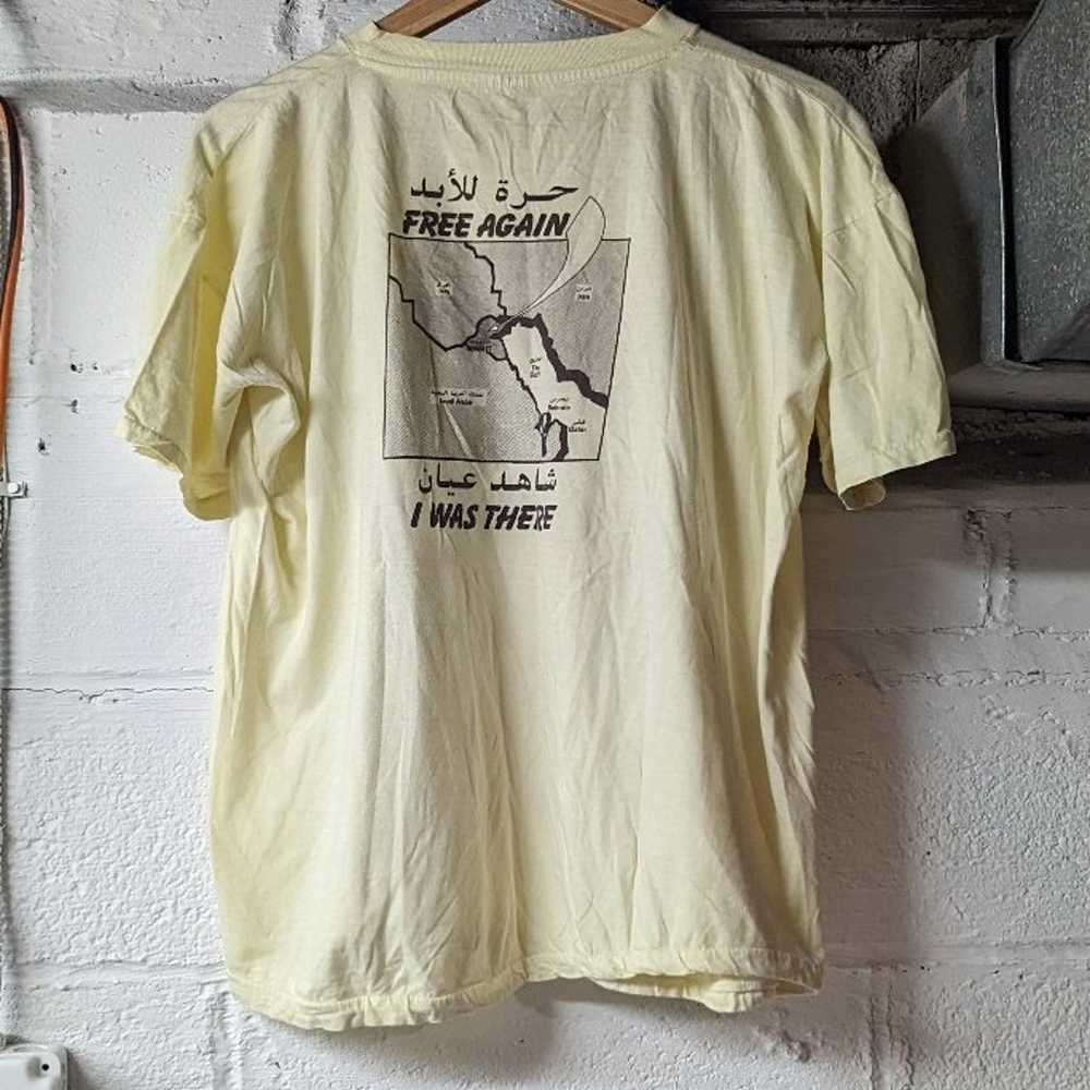 1990s Hard Rock Cafe Baghdad Parody Shirt - image 5