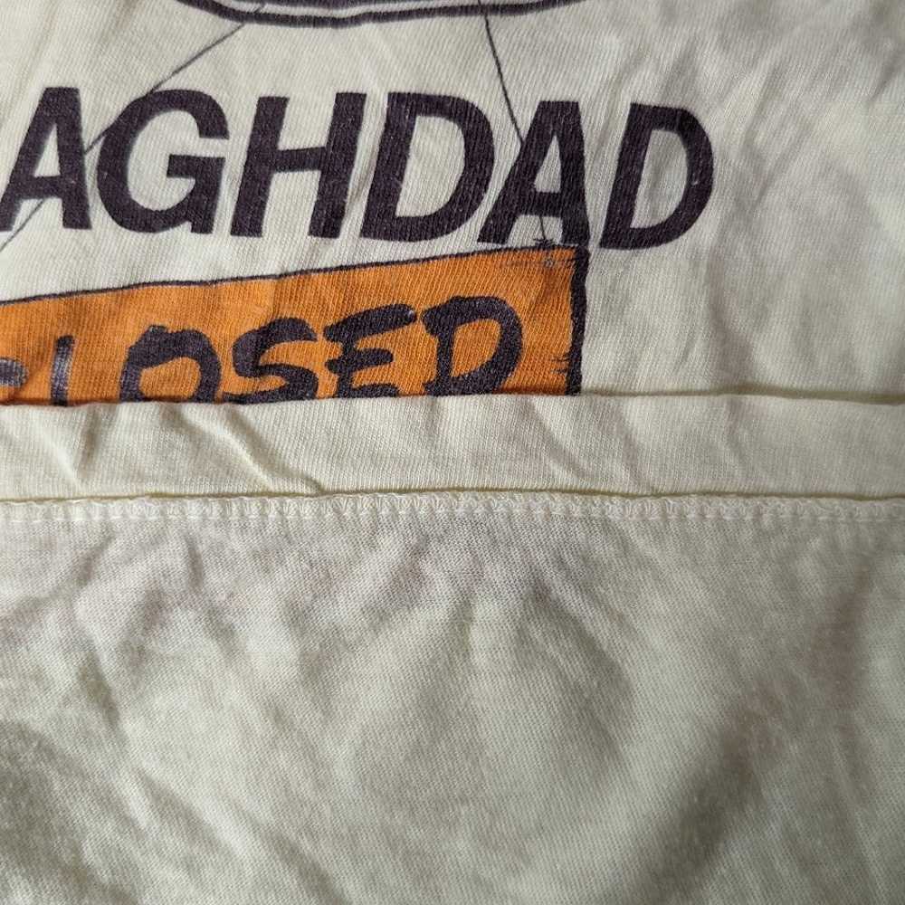 1990s Hard Rock Cafe Baghdad Parody Shirt - image 6