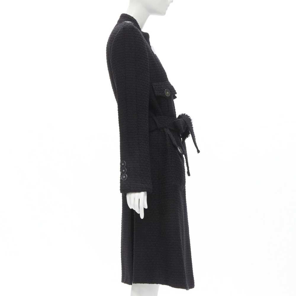 Chanel CHANEL 17A Paris Cosmopolite black tweed C… - image 5