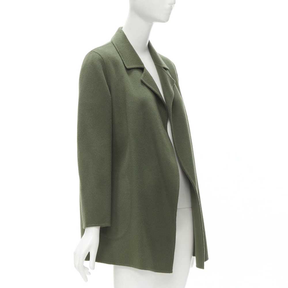 Theory new THEORY military green wool cashmere bl… - image 3
