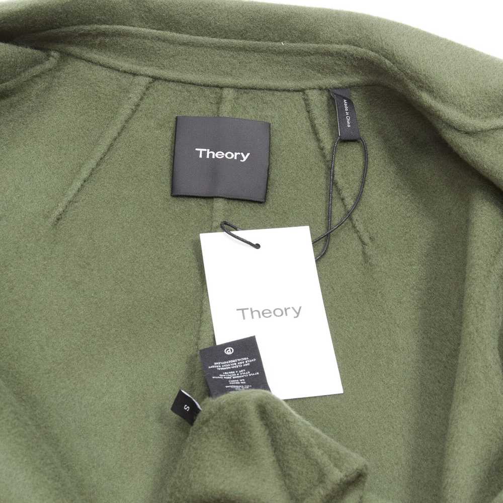 Theory new THEORY military green wool cashmere bl… - image 9