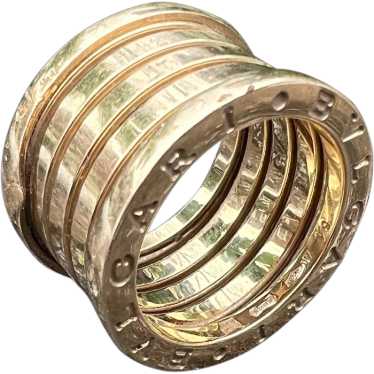 BULGARI 18k Yellow Gold B. Zero Collection Ring
