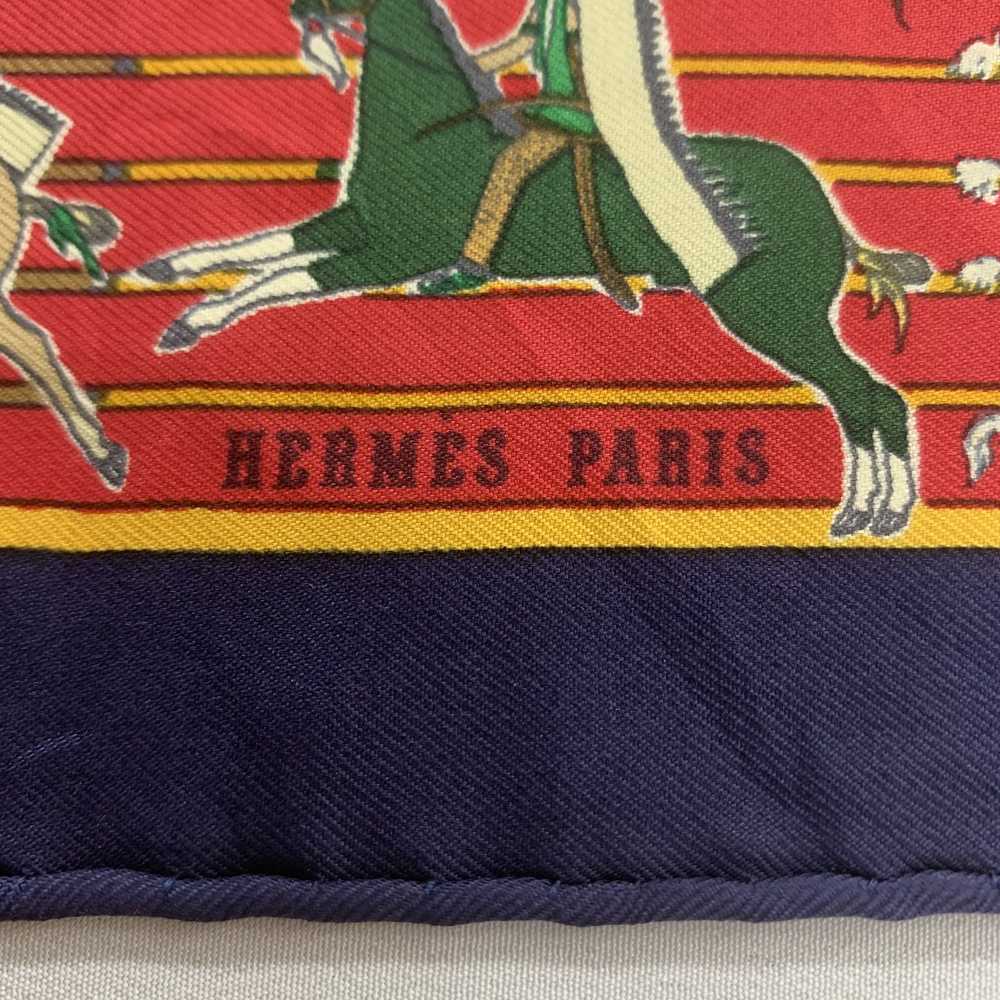 Hermes × Vintage Pani La Shar Pawnee Silk Handker… - image 3